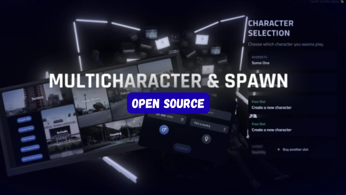 Multicharacter System | ESX / QBCORE / QBOX